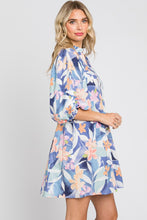 Load image into Gallery viewer, GeeGee Floral Print Mini Dress