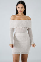 Load image into Gallery viewer, Off the Shoulder Fun Skirt Set