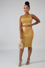 Load image into Gallery viewer, Golden Goddess 2 piece Set
